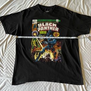 Black Panther Marvel Comics t-shirt.